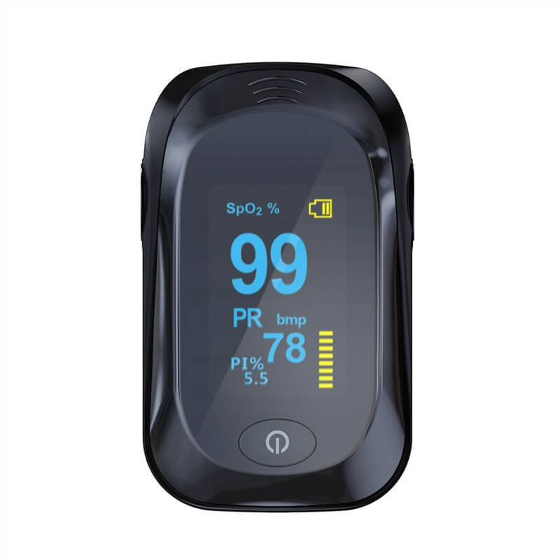 finger pulse oximeter OLED screen display blood oxygen fingertip oxime ...